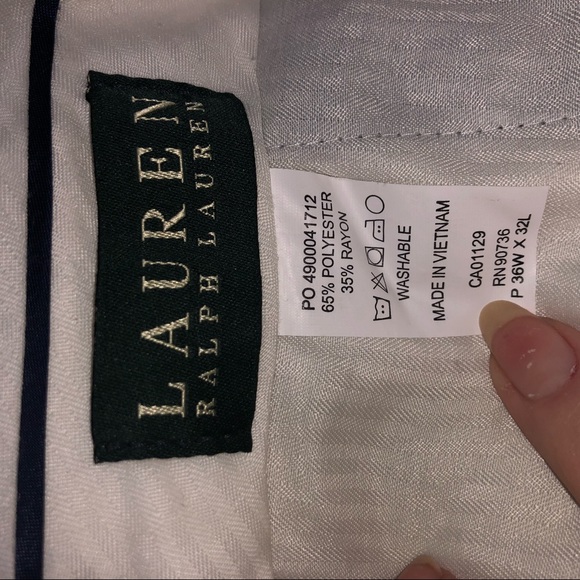 NWOT Men's Ralph Lauren grey trousers - Picture 4 of 5